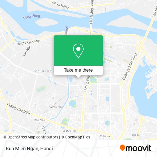 Bún Miến Ngan map