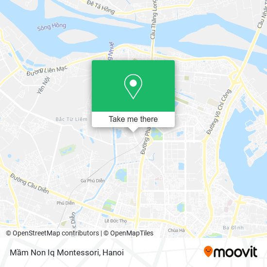 Mầm Non Iq Montessori map