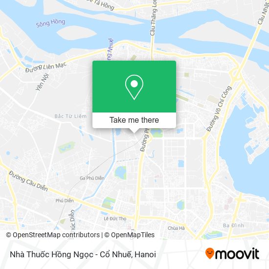 Nhà Thuốc Hồng Ngọc - Cổ Nhuế map
