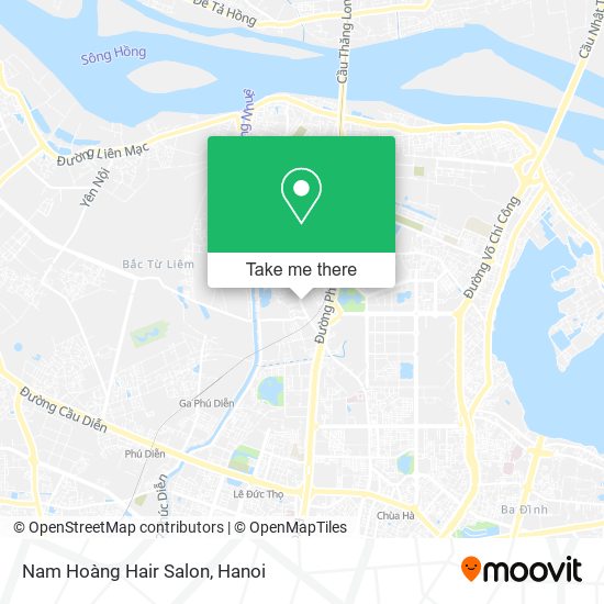 Nam Hoàng Hair Salon map