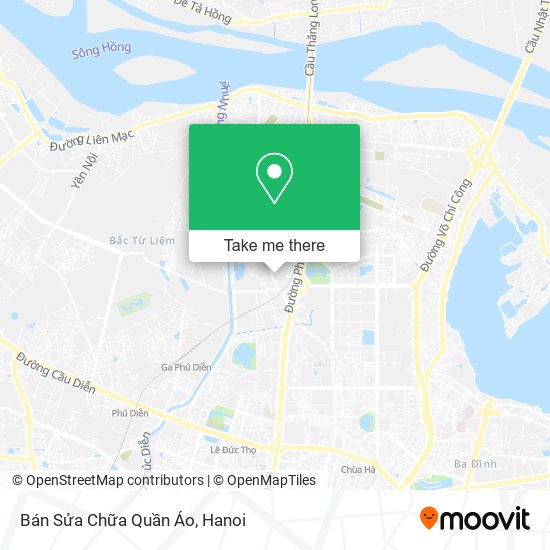 Bán Sửa Chữa Quần Áo map