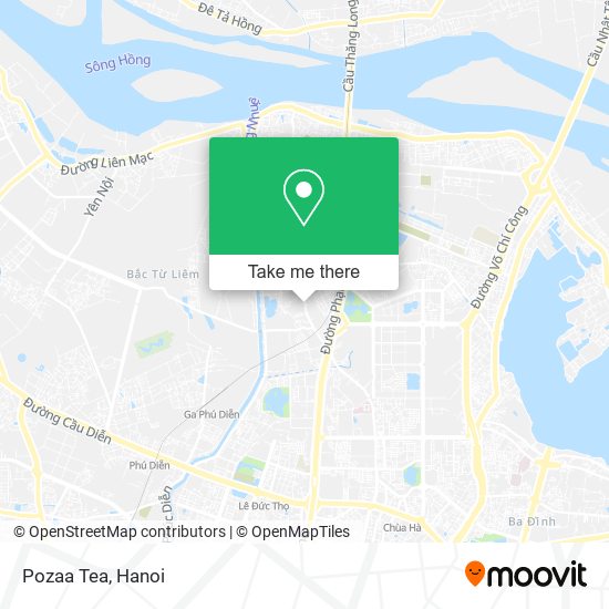 Pozaa Tea map