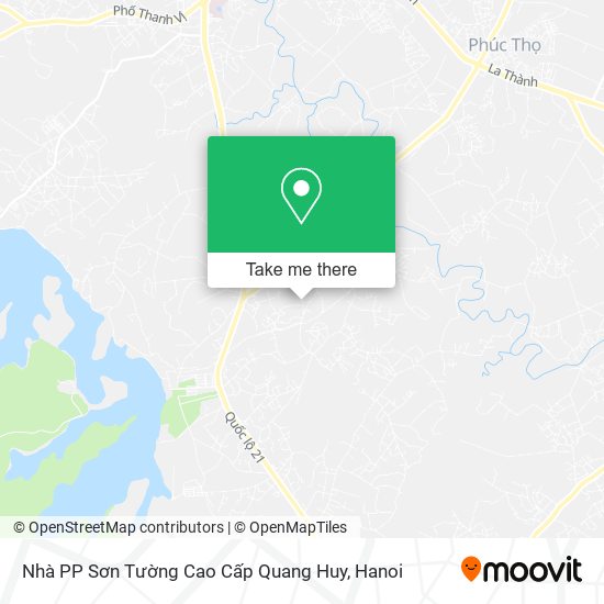 Nhà PP Sơn Tường Cao Cấp Quang Huy map