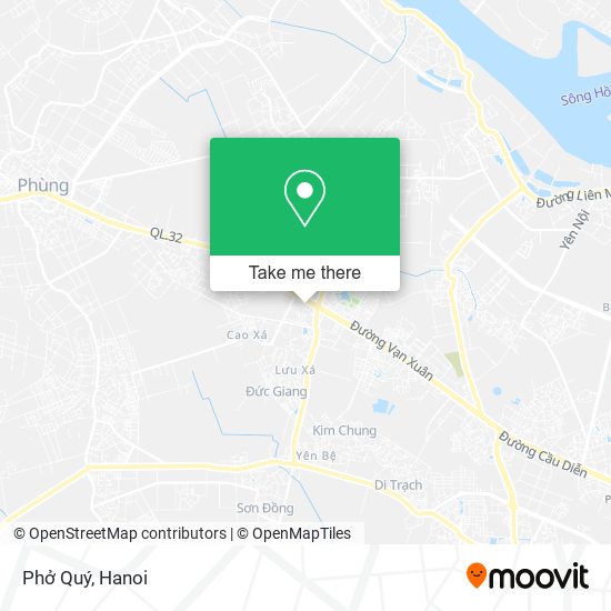 Phở Quý map