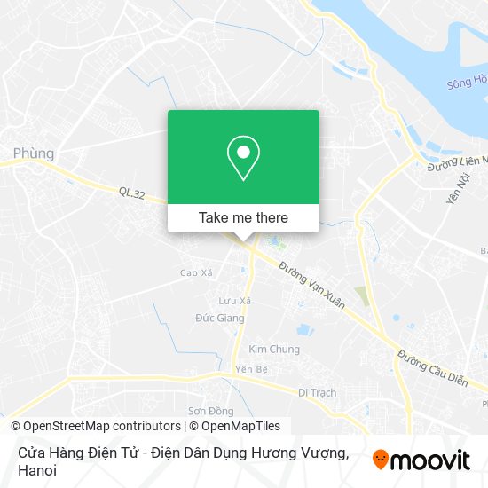 Cửa Hàng Điện Tử - Điện Dân Dụng Hương Vượng map