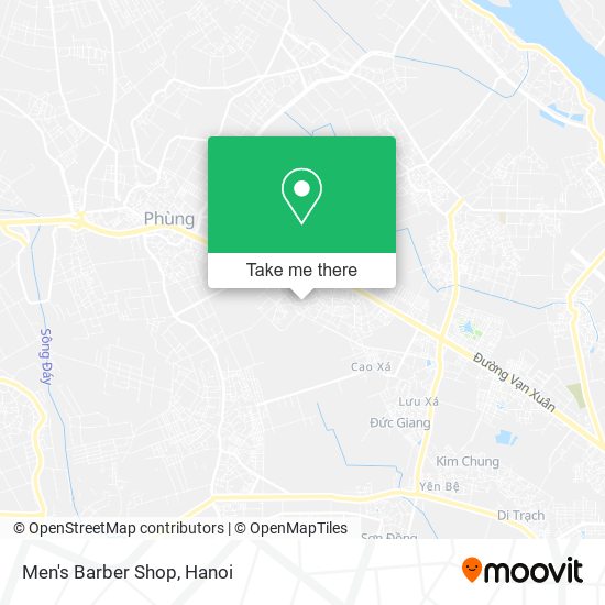 Men's Barber Shop map