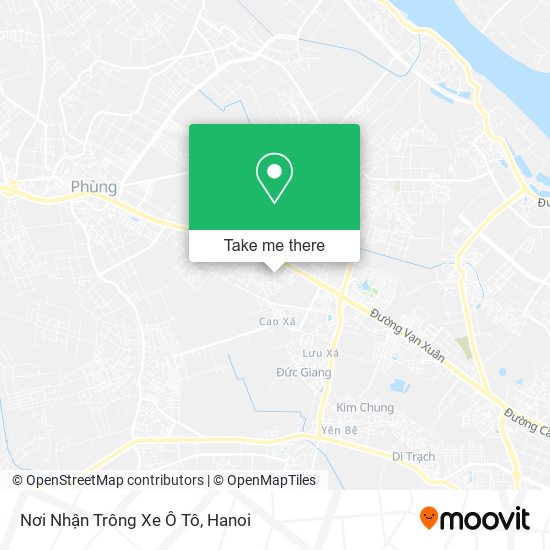 Nơi Nhận Trông Xe Ô Tô map