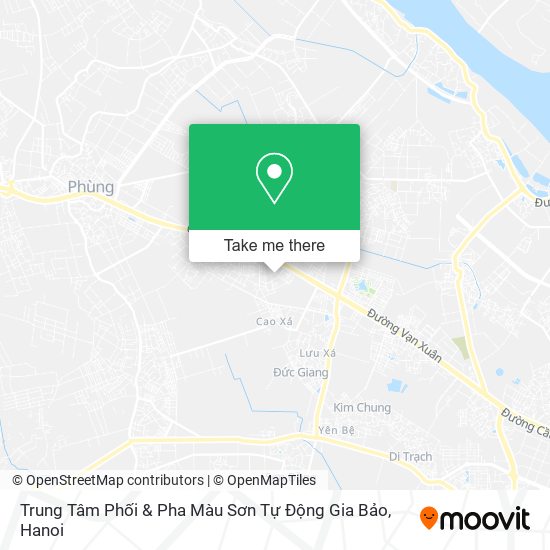 Trung Tâm Phối & Pha Màu Sơn Tự Động Gia Bảo map