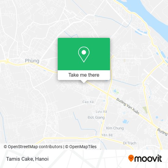Tamis Cake map