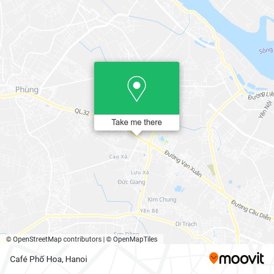 Café Phố Hoa map