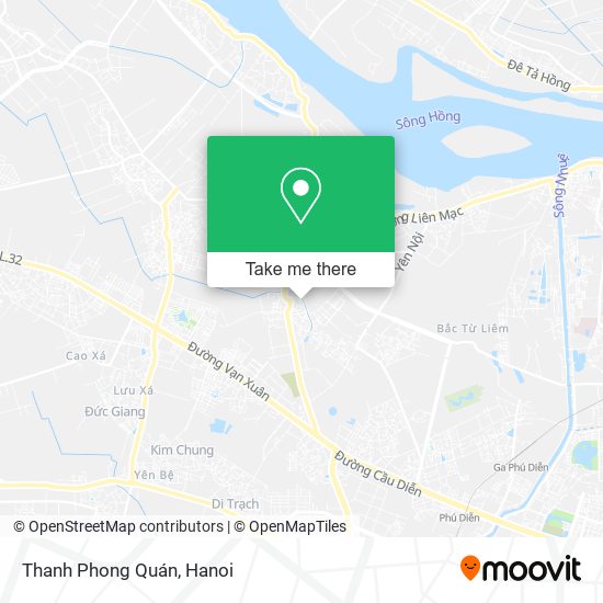 Thanh Phong Quán map