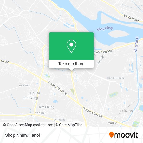 Shop Nhím map