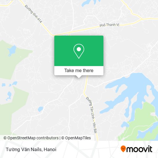Tường Vân Nails map