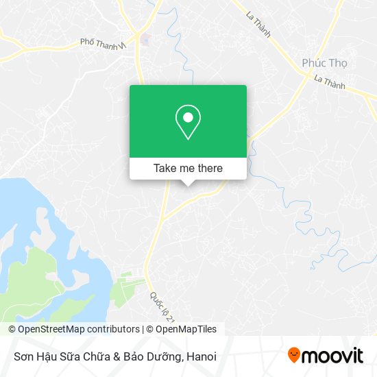 Sơn Hậu Sữa Chữa & Bảo Dưỡng map