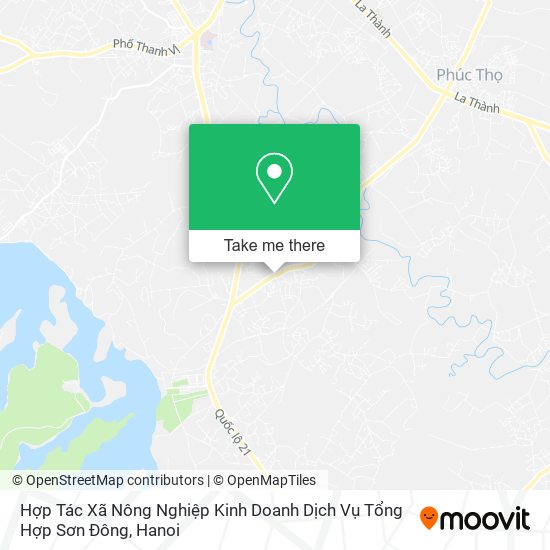 Hợp Tác Xã Nông Nghiệp Kinh Doanh Dịch Vụ Tổng Hợp Sơn Đông map