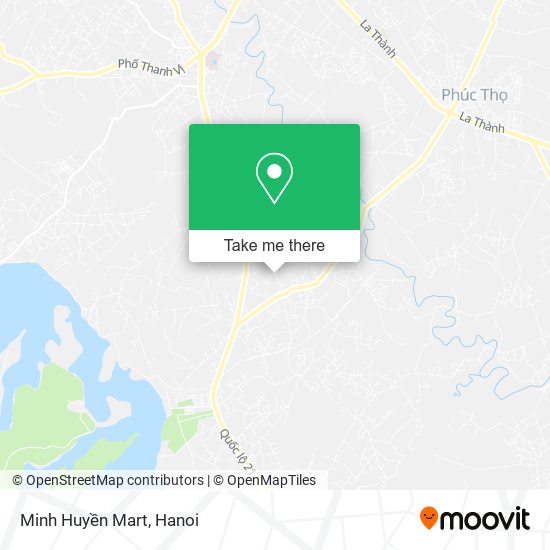 Minh Huyền Mart map