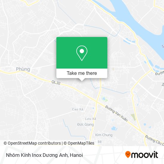 Nhôm Kính Inox Dương Anh map