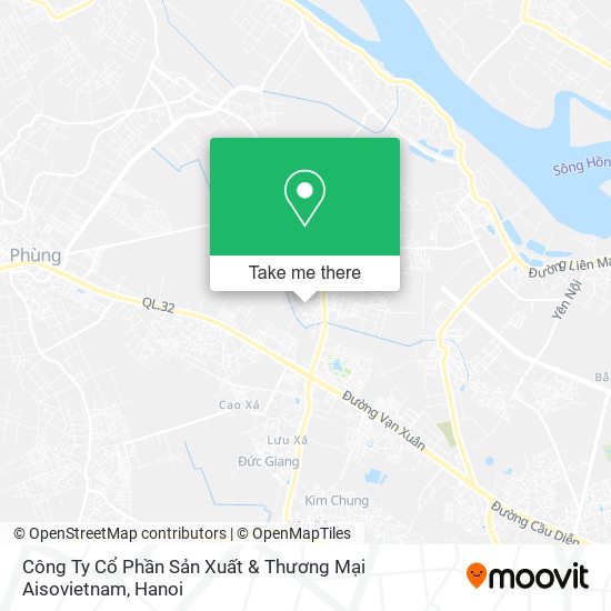 Công Ty Cổ Phần Sản Xuất & Thương Mại Aisovietnam map