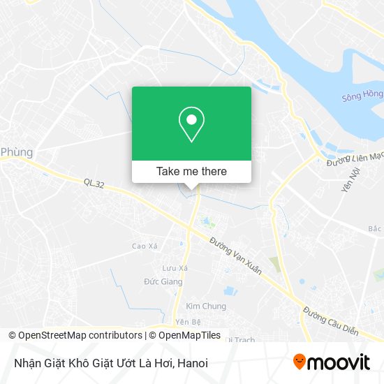 Nhận Giặt Khô Giặt Ướt Là Hơi map