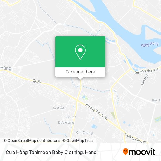 Cửa Hàng Tanimoon Baby Clothing map