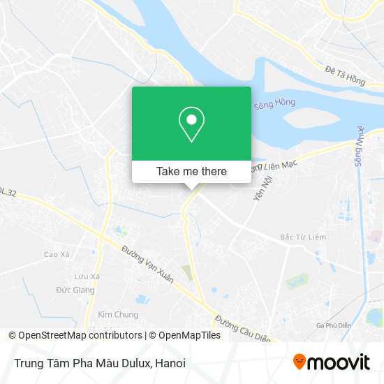 Trung Tâm Pha Màu Dulux map