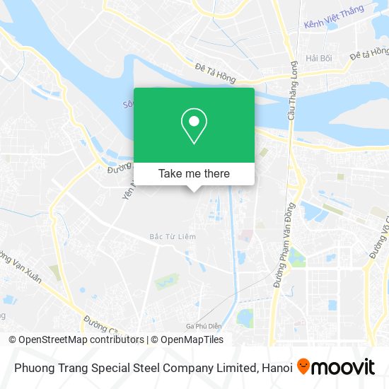Phuong Trang Special Steel Company Limited map