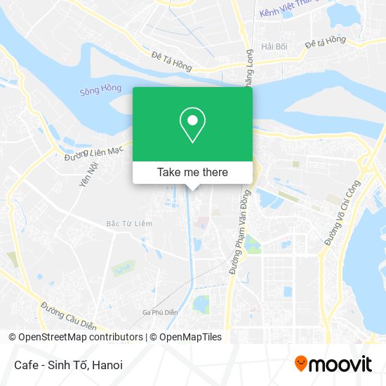 Cafe - Sinh Tố map