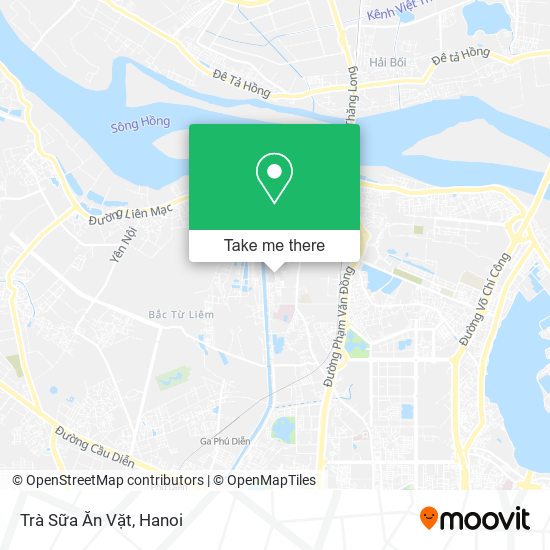 Trà Sữa Ăn Vặt map