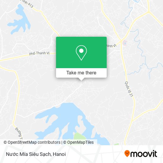 Nước Mía Siêu Sạch map