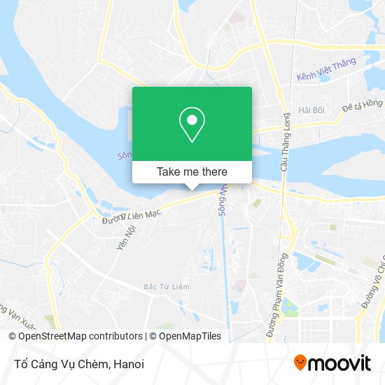 Tổ Cảng Vụ Chèm map