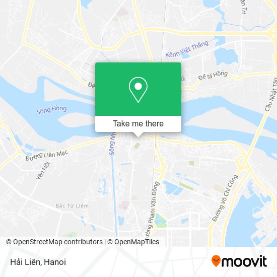 Hải Liên map