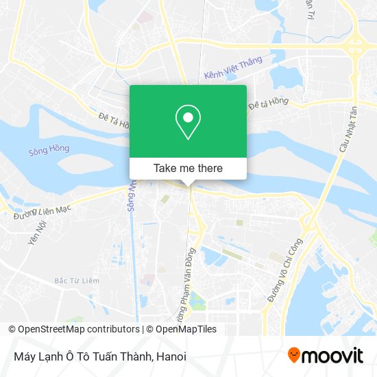 Máy Lạnh Ô Tô Tuấn Thành map