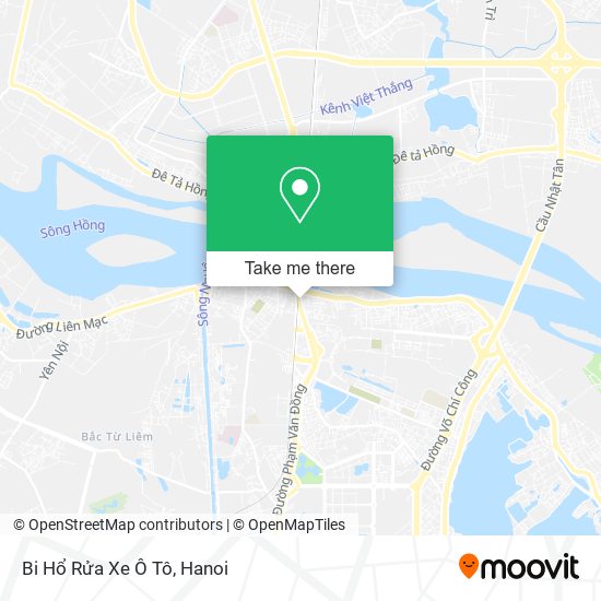Bi Hổ Rửa Xe Ô Tô map