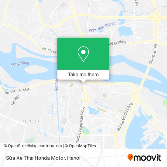 Sửa Xe Thái Honda Motor map