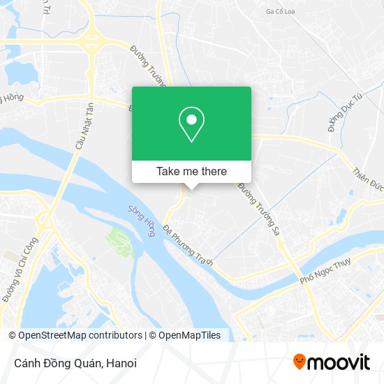 Cánh Đồng Quán map