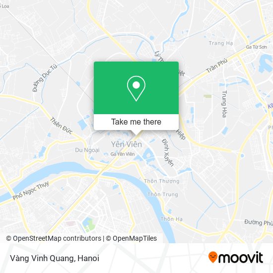 Vàng Vinh Quang map