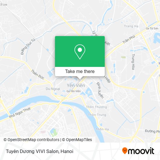 Tuyên Dương VIVI Salon map