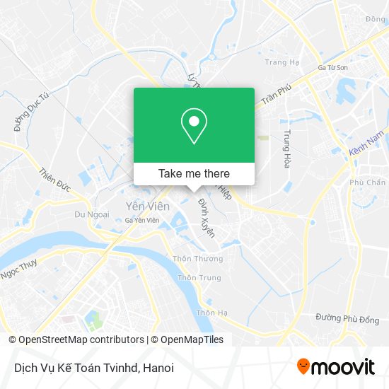 Dịch Vụ Kế Toán Tvinhd map