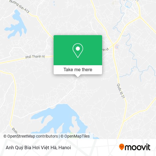 Anh Quý Bia Hơi Việt Hà map