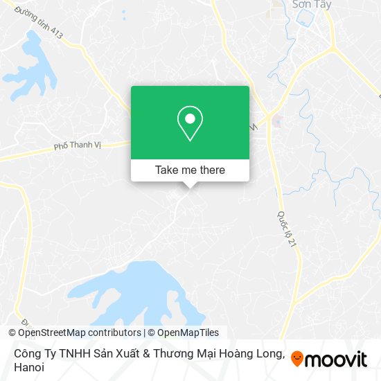 Công Ty TNHH Sản Xuất & Thương Mại Hoàng Long map