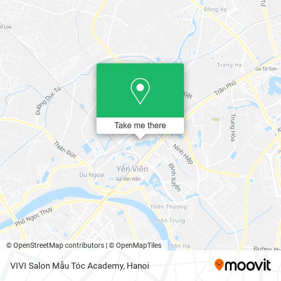 VIVI Salon Mẫu Tóc Academy map