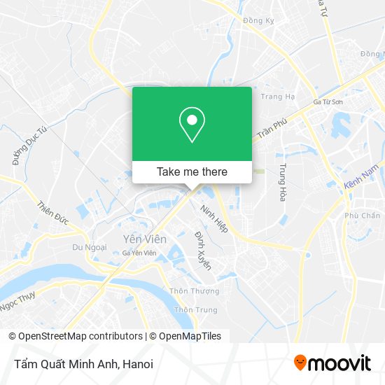 Tẩm Quất Minh Anh map