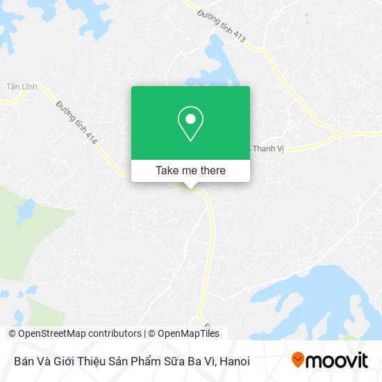 Bán Và Giới Thiệu Sản Phẩm Sữa Ba Vì map