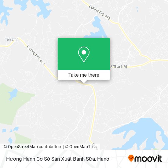 Hương Hạnh Cơ Sở Sản Xuất Bánh Sữa map
