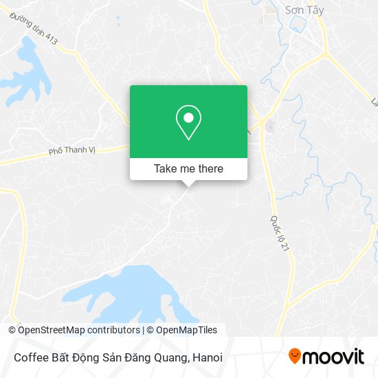 Coffee Bất Động Sản Đăng Quang map