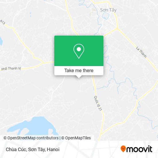 Chùa Cúc, Sơn Tây map