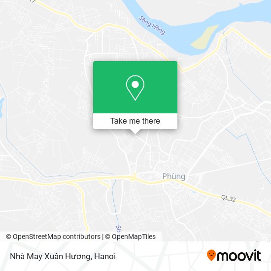 Nhà May Xuân Hương map