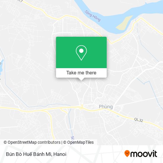 Bún Bò Huế Bánh Mì map