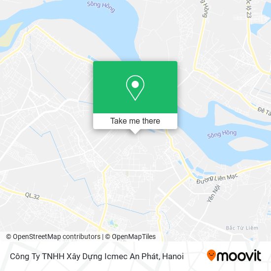 Công Ty TNHH Xây Dựng Icmec An Phát map