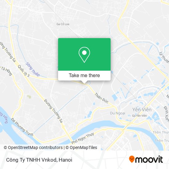 Công Ty TNHH Vnkod map